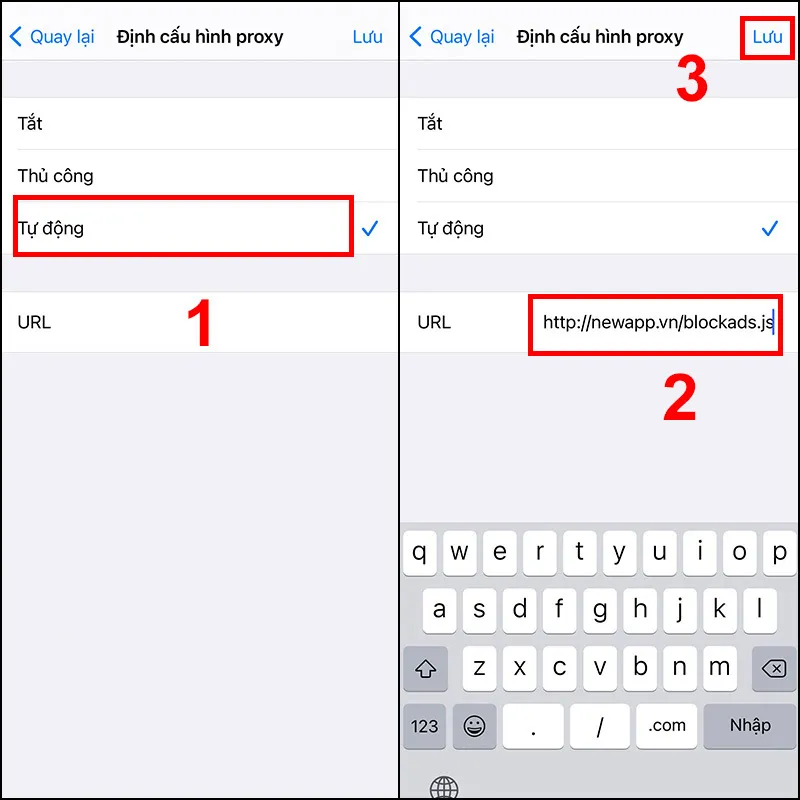 Instructions for setting up Proxy configuration on iPhone simply and effectively